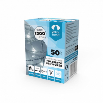 LED svetleći niz Crystaline 50 kom hladno bela KAT 052-1